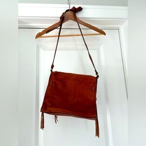 Lucky Brand Faux Leather Tasseled Purse